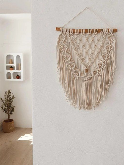 Tutoriel pdf  la décoration murale en macramé